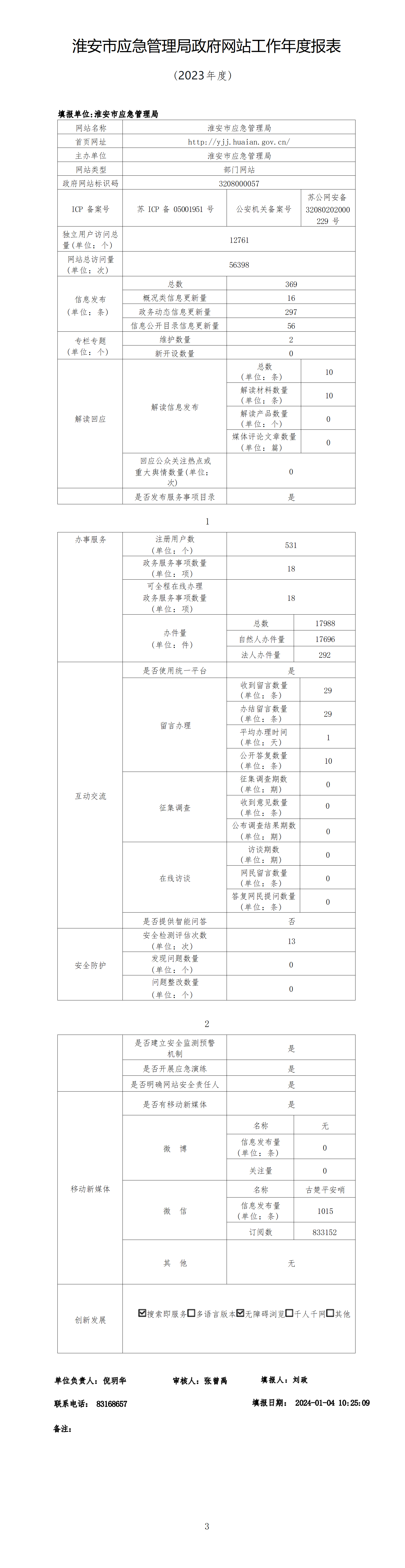 淮安市应急管理局政府网站工作年度报表（2023年度）_01.png