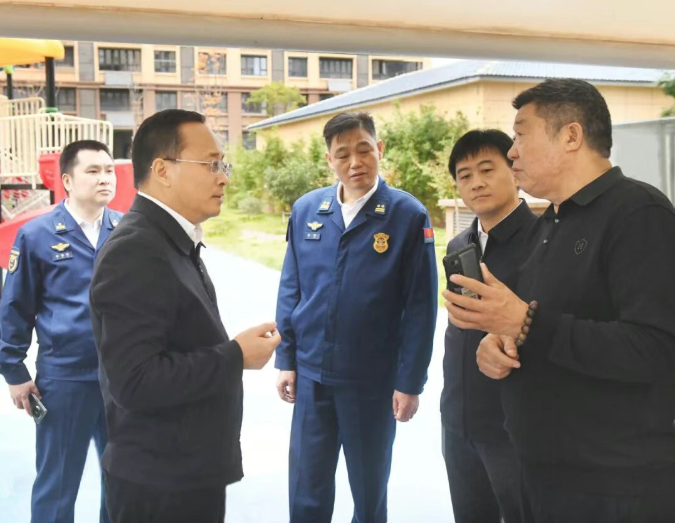 顾坤现场督导高层建筑消防问题治理