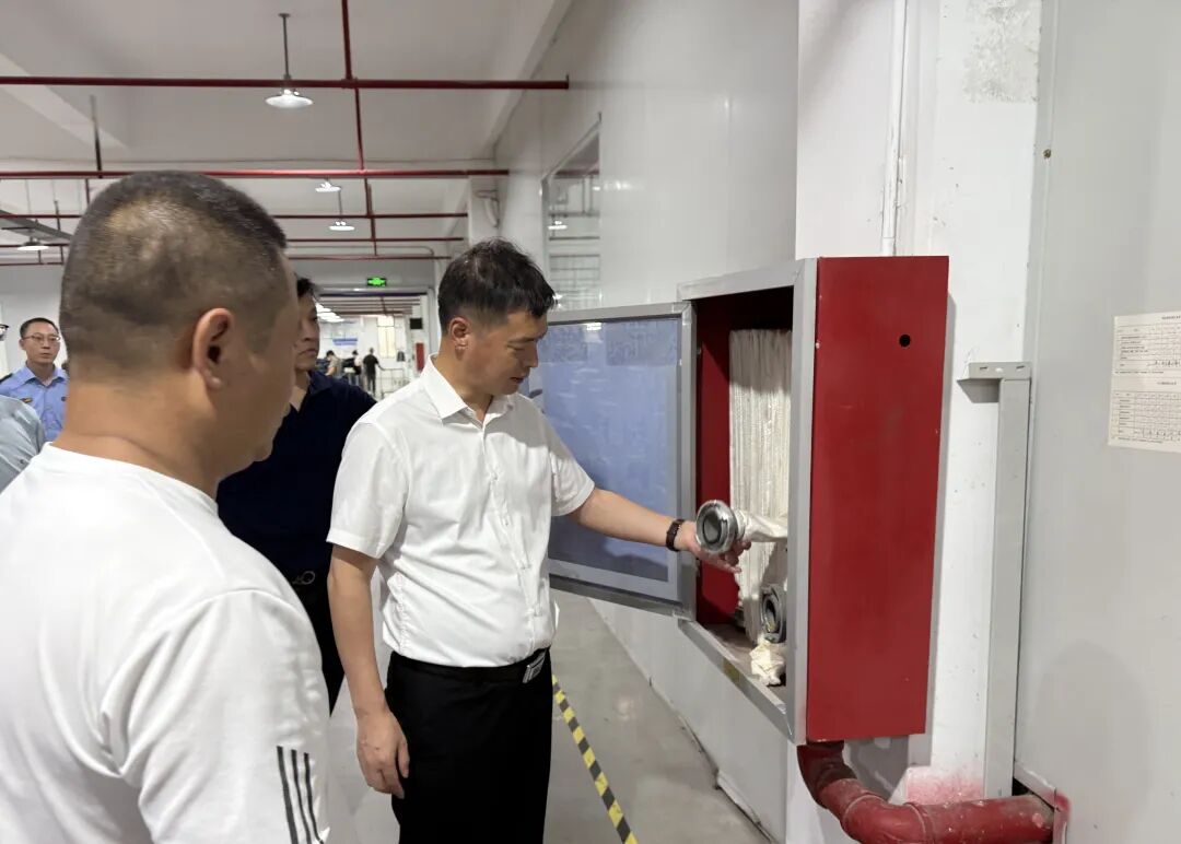 市应急管理局赴淮安区督导检查安全生产重点工作